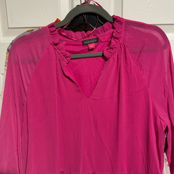 Vince Camuto Hot Pink Dress Women's
LARGE Lightweight - Picture 5 of 9